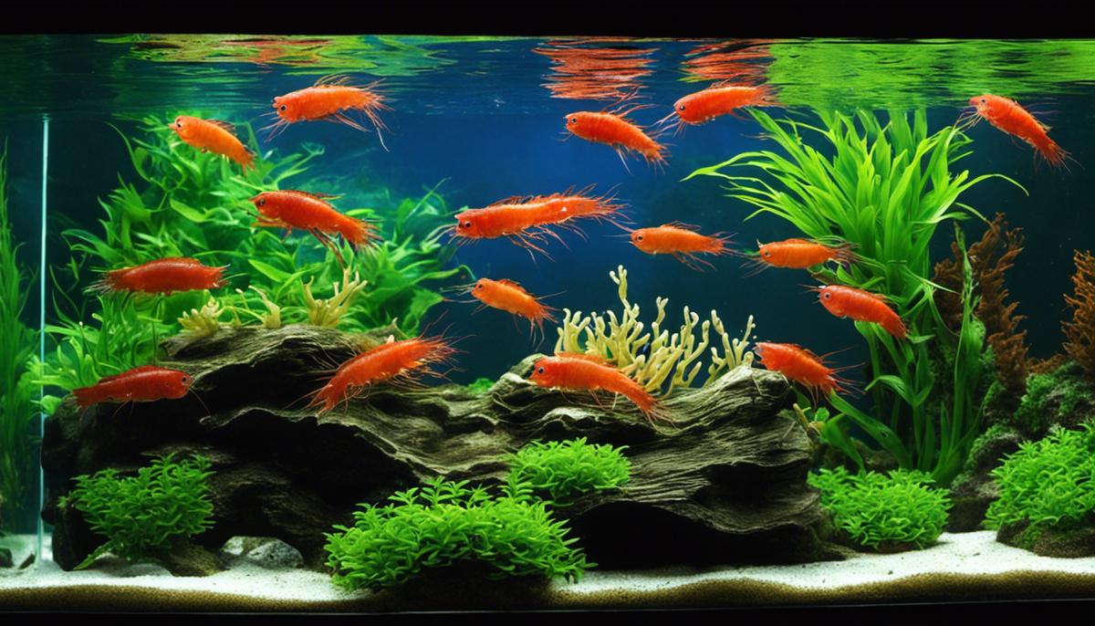 Shrimp Tank and Aquatic Environment Image